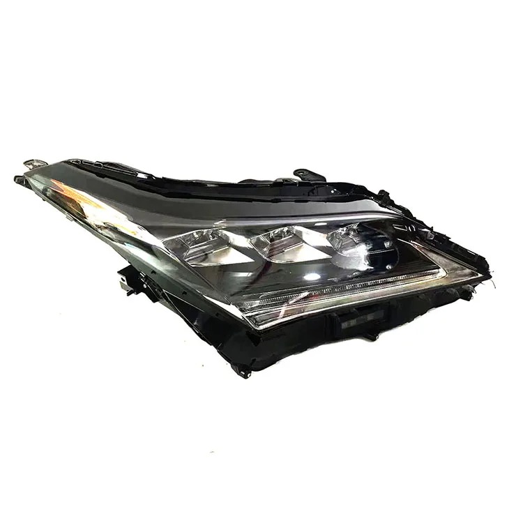 Modified RX LED Headlight for 2009-2015 RX270 RX350 RX450h Triple Beams Front Xenon Halogen LED Car Upgrade 6000k Color Long